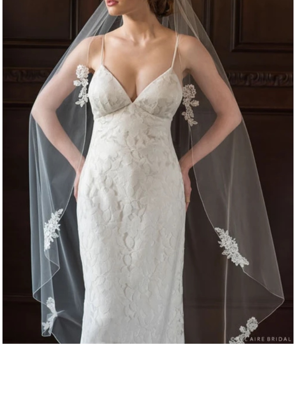 Bel Aire Bridal Veil V7355